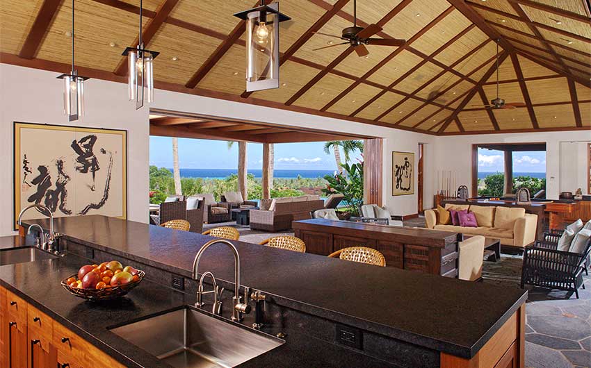 GREAT ROOM, Anea House, Kona, Hawaii