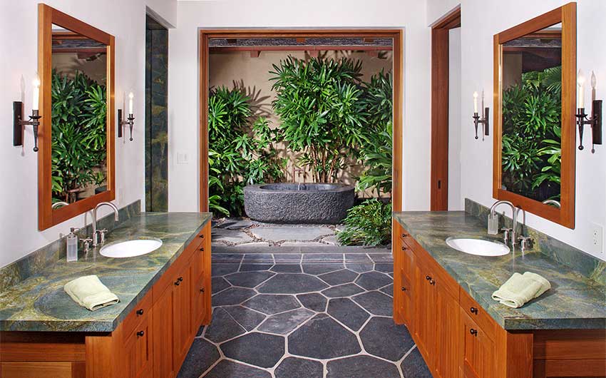 MASTER BATHROOM, Anea House, Kona, Hawaii