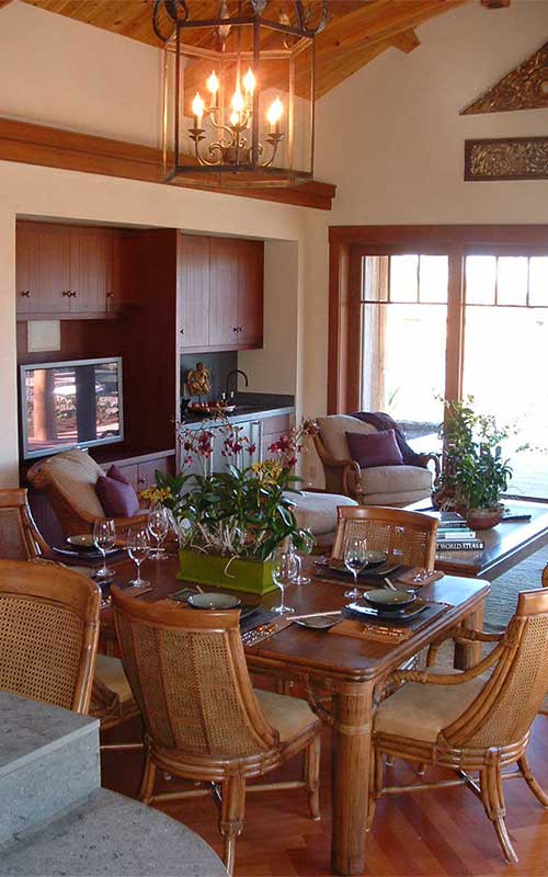 DINING ROOM, Cottage House, Kona, Hawaii