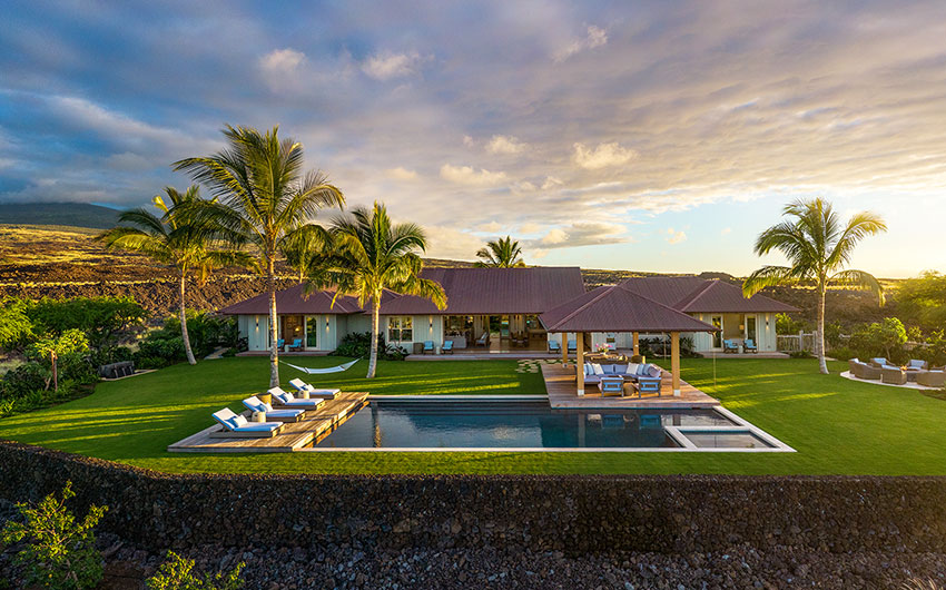 KUKIO FAMILY HOME, Kukio Estate House, Kona, hawaii