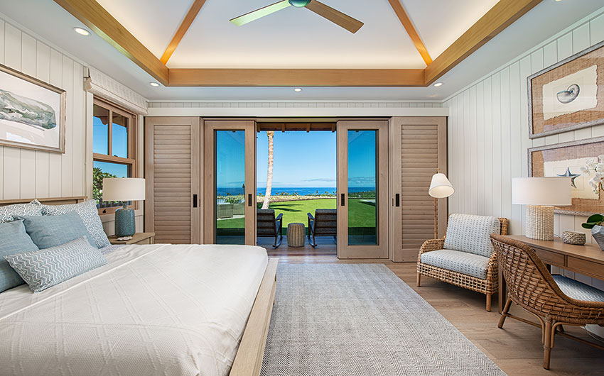 GUEST BEDROOM, Kukio Family House, Kona, Hawaii