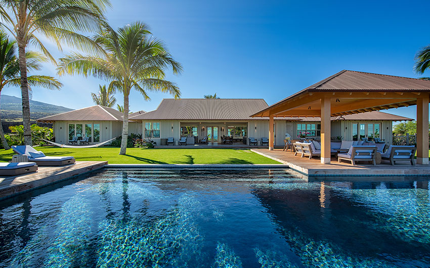 SWIMMING POOL, Kukio Family House, Kona, Hawaii