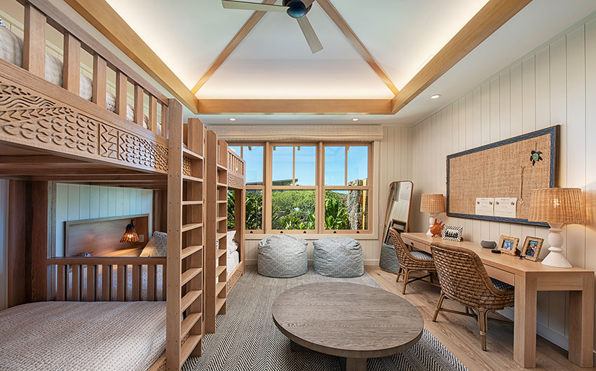 GUEST BEDROOM, Kukio Family House, Kona, Hawaii