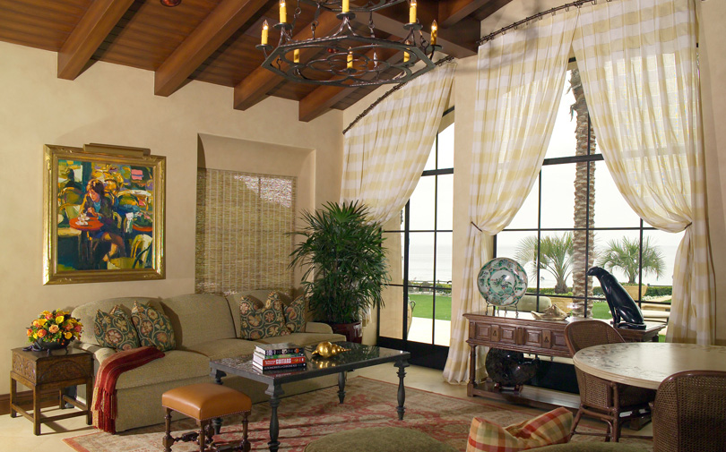 FAMILY ROOM, Malibu Manor, Malibu, California