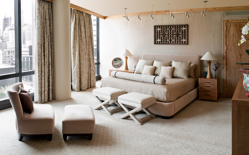 MASTER BEDROOM, Manhattan High-Rise Apartment, New York, New York