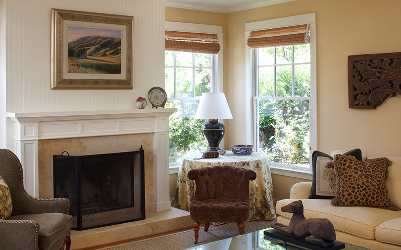 LIVING ROOM, Country Retreat Marin County, San_Geronimo, California