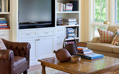 FAMILY ROOM, Country Retreat Marin County, San_Geronimo, California