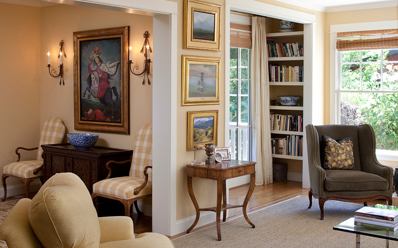 LIVING ROOM, Country Retreat Marin County, San_Geronimo, California